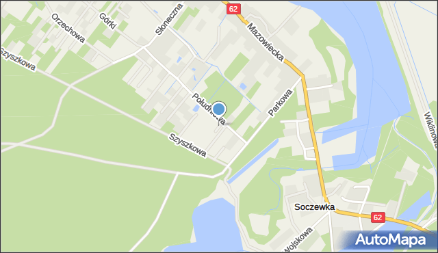 Brwilno Dolne, Urocza, mapa Brwilno Dolne