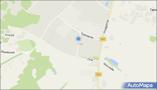 Brodnica, Warszawska, mapa Brodnica