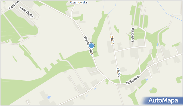 Józefów gmina Dąbrówka, Warszawska, mapa Józefów gmina Dąbrówka