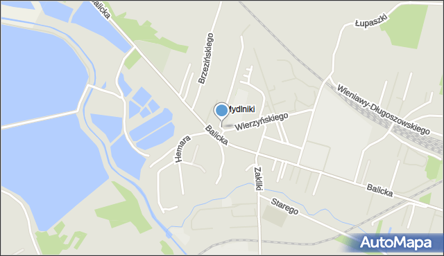 Kraków, Wapiennik, mapa Krakowa