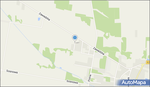 Liw, Warpechowskiego Otto, mapa Liw
