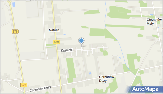 Natolin gmina Grodzisk Mazowiecki, Wandy, mapa Natolin gmina Grodzisk Mazowiecki