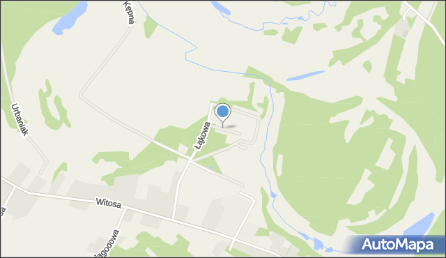 Słopsk, Wąska, mapa Słopsk