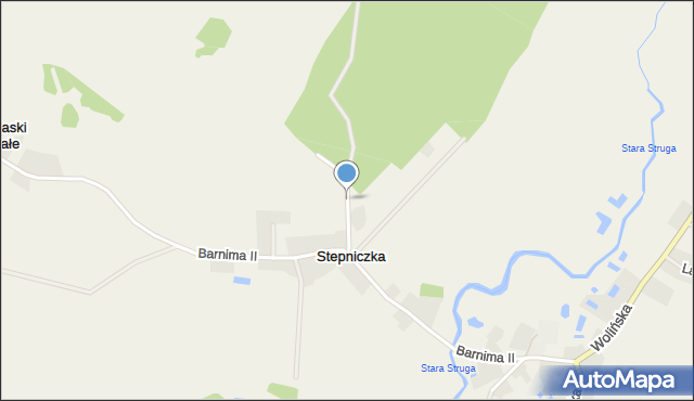 Stepniczka, Walczaka Franciszka, mapa Stepniczka