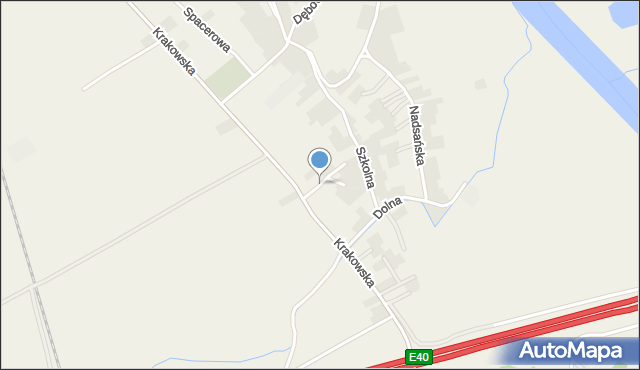 Święte gmina Radymno, Wąska, mapa Święte gmina Radymno