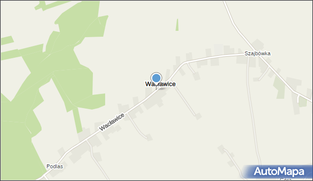 Wacławice, Wacławice, mapa Wacławice