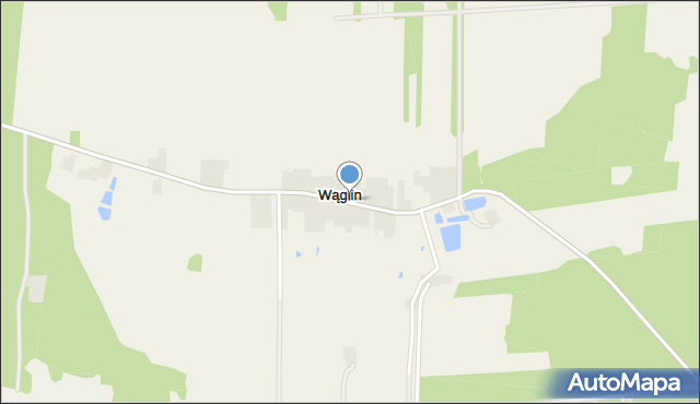 Wąglin, Wąglin, mapa Wąglin