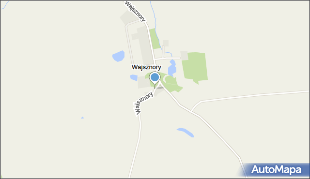 Wajsznory, Wajsznory, mapa Wajsznory