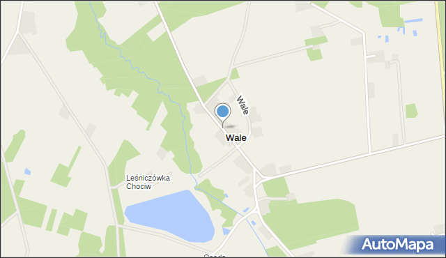 Wale, Wale, mapa Wale