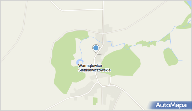 Warmątowice Sienkiewiczowskie, Warmątowice Sienkiewiczowskie, mapa Warmątowice Sienkiewiczowskie