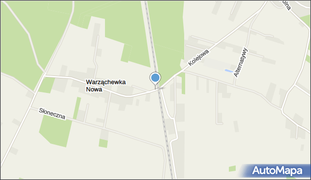 Warząchewka Nowa, Warząchewka Nowa, mapa Warząchewka Nowa