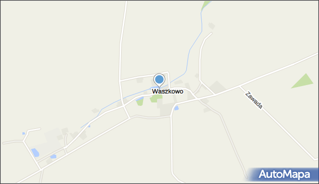 Waszkowo, Waszkowo, mapa Waszkowo