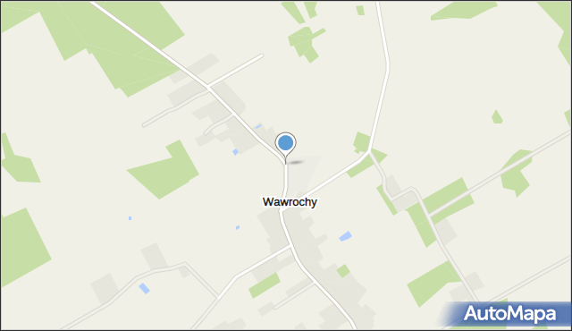 Wawrochy, Wawrochy, mapa Wawrochy