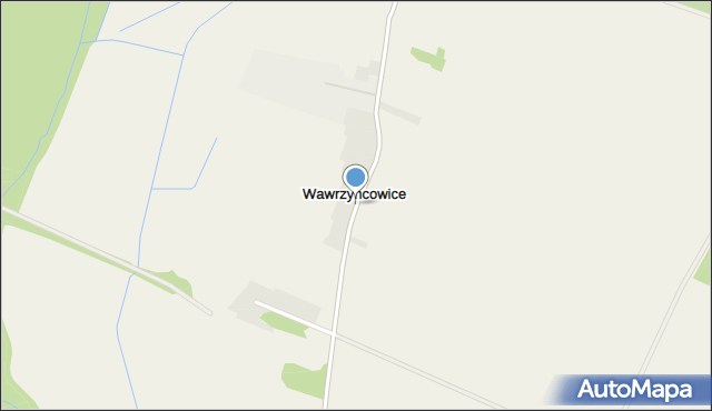 Wawrzyńcowice, Wawrzyńcowice, mapa Wawrzyńcowice