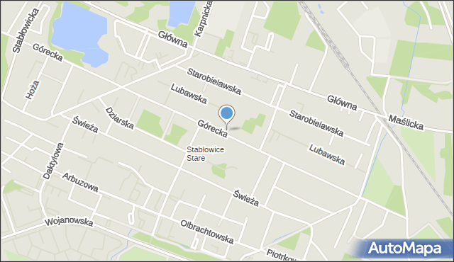 Wrocław, Wartka, mapa Wrocławia