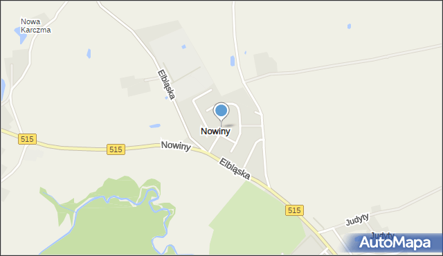 Dzierzgoń, Westerplatte, mapa Dzierzgoń