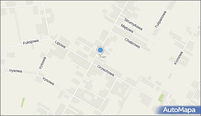 Kalinówka gmina Głusk, Werbenowa, mapa Kalinówka gmina Głusk