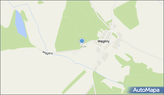 Węgliny, Węgliny, mapa Węgliny