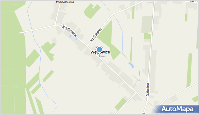 Węglowice, Węglowice, mapa Węglowice