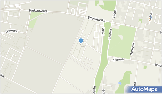 Wilczyce gmina Długołęka, Wesoła, mapa Wilczyce gmina Długołęka