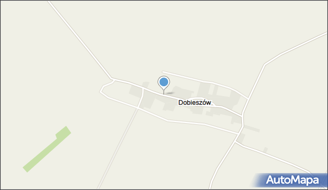 Dobieszów gmina Pawłowiczki, Wiejska, mapa Dobieszów gmina Pawłowiczki