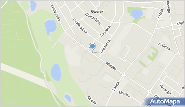 Iława, Wiejska, mapa Iława