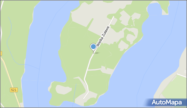 Iława, Wielka Żuława, mapa Iława