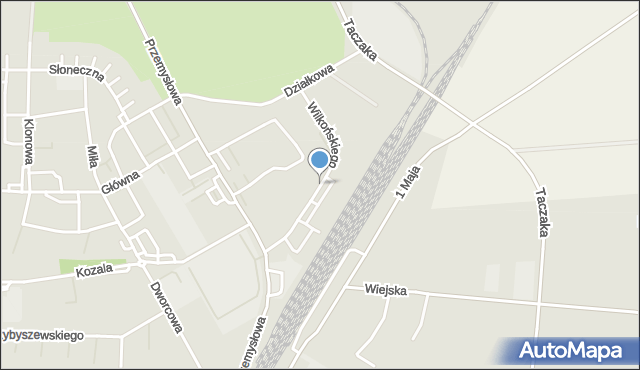 Janikowo powiat inowrocławski, Wilkońskiego Zygmunta, mapa Janikowo powiat inowrocławski