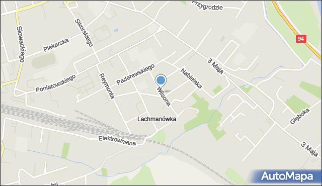 Jarosław, Wilsona Thomasa Woodrowa, mapa Jarosławia