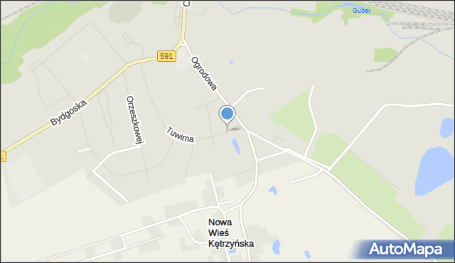 Kętrzyn, Wiejska, mapa Kętrzyn