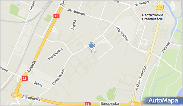Kołobrzeg, Wielkopolska, mapa Kołobrzegu