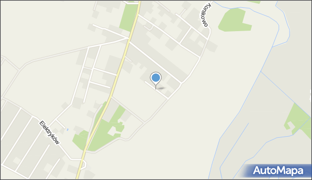 Konikowo gmina Świeszyno, Wierzbowa, mapa Konikowo gmina Świeszyno