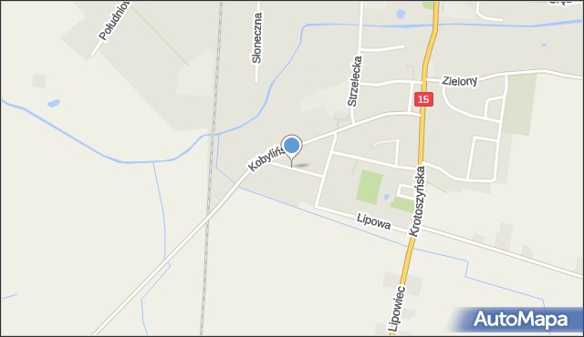 Koźmin Wielkopolski, Wiśniowa, mapa Koźmin Wielkopolski