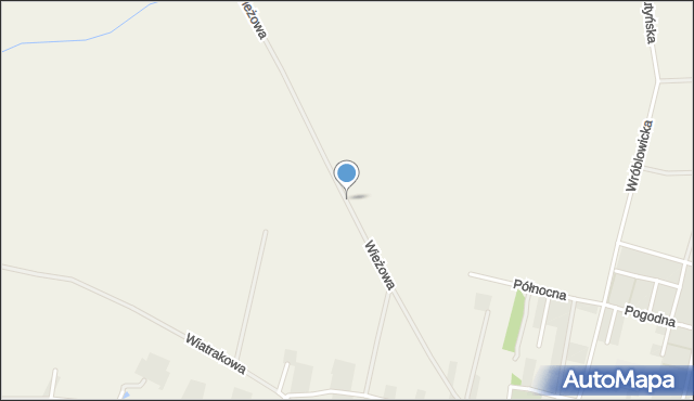 Lutynia gmina Miękinia, Wieżowa, mapa Lutynia gmina Miękinia