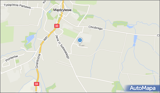 Międzylesie powiat kłodzki, Widokowa, mapa Międzylesie powiat kłodzki