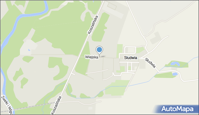 Płoty powiat gryficki, Wiejska, mapa Płoty powiat gryficki