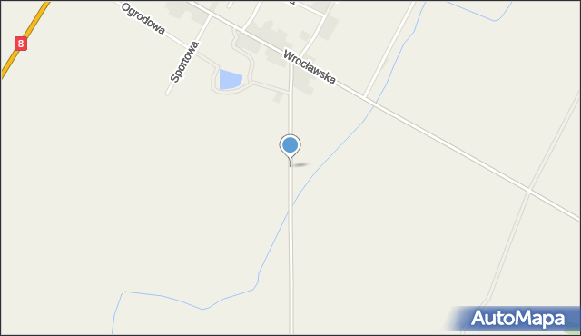 Pustków Wilczkowski, Wiktoriańska, mapa Pustków Wilczkowski