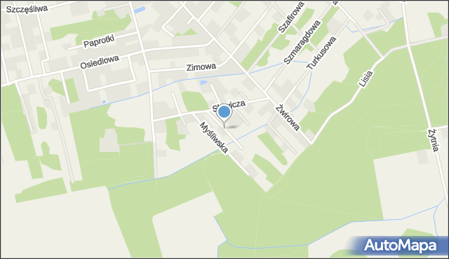 Rusiec gmina Nadarzyn, Wilcza, mapa Rusiec gmina Nadarzyn
