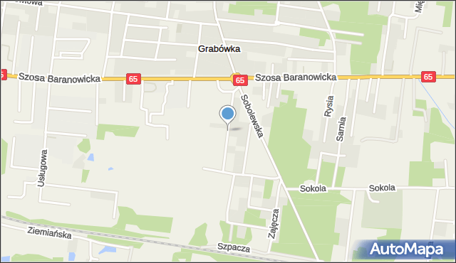 Sobolewo gmina Grabówka, Wiewiórcza, mapa Sobolewo gmina Grabówka