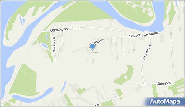 Stawinoga, Wiśniowa, mapa Stawinoga