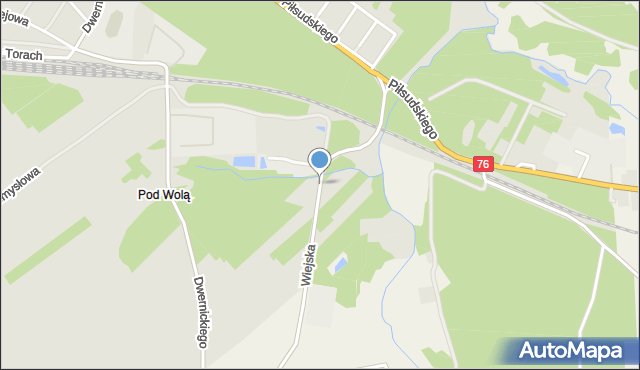 Stoczek Łukowski, Wiejska, mapa Stoczek Łukowski