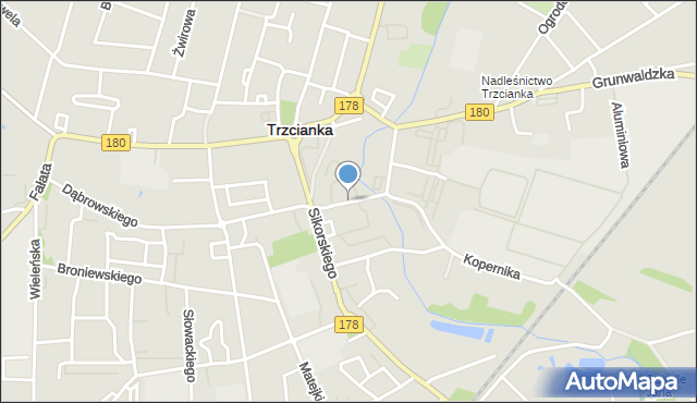 Trzcianka powiat czarnkowsko-trzcianecki, Wiosny Ludów, mapa Trzcianka powiat czarnkowsko-trzcianecki