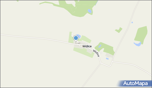 Widlice gmina Świecie nad Osą, Widlice, mapa Widlice gmina Świecie nad Osą