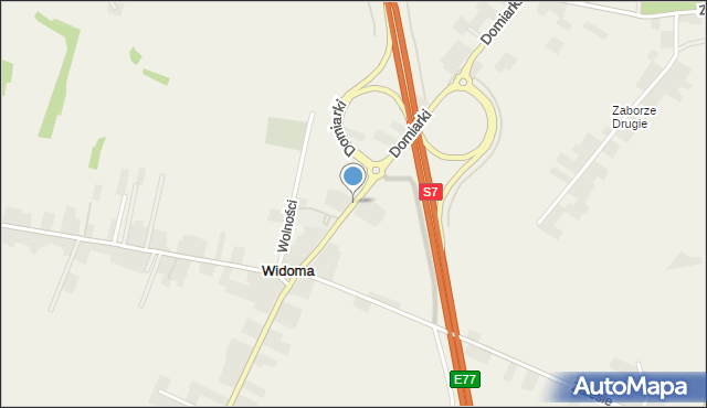 Widoma gmina Iwanowice, Widoma, mapa Widoma gmina Iwanowice