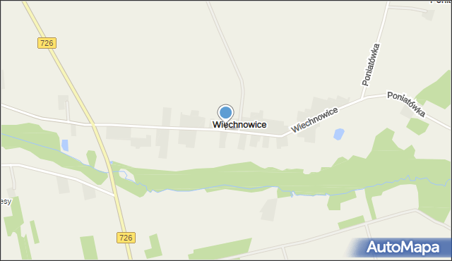 Wiechnowice, Wiechnowice, mapa Wiechnowice