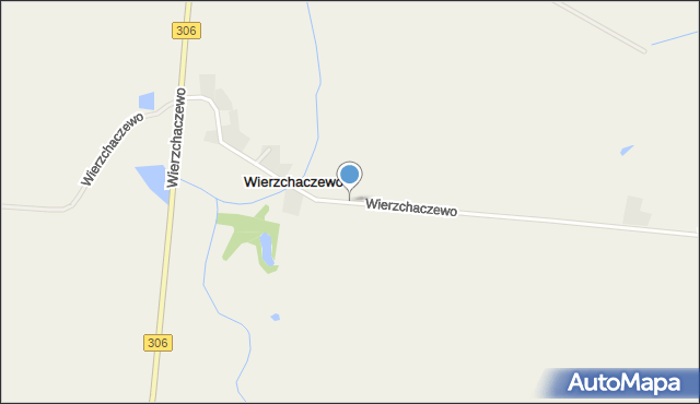 Wierzchaczewo, Wierzchaczewo, mapa Wierzchaczewo