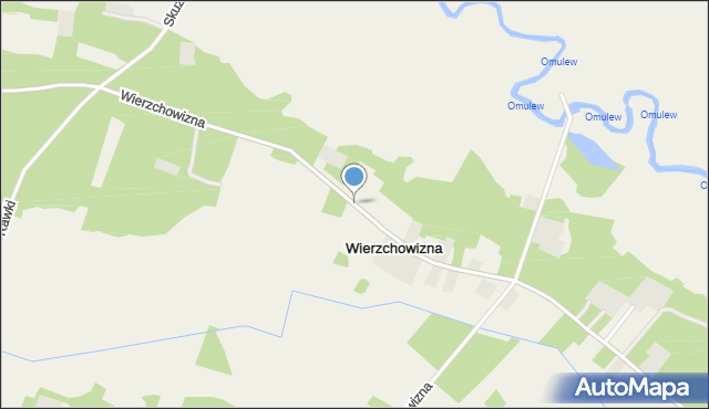 Wierzchowizna, Wierzchowizna, mapa Wierzchowizna