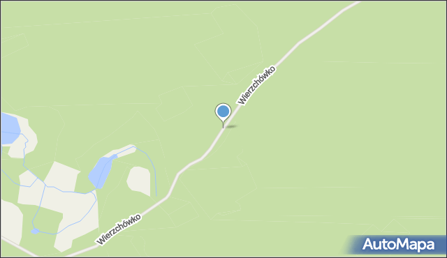 Wierzchówko, Wierzchówko, mapa Wierzchówko