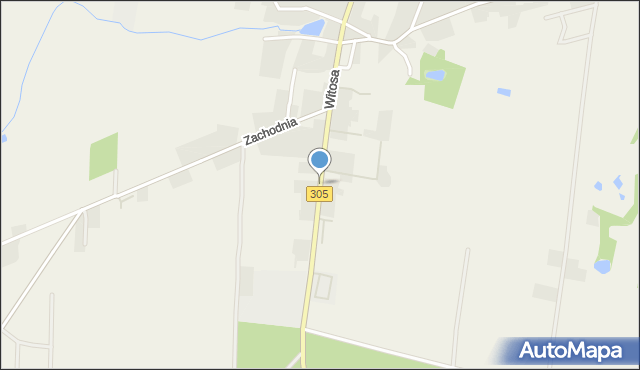 Wijewo, Witosa Wincentego, mapa Wijewo
