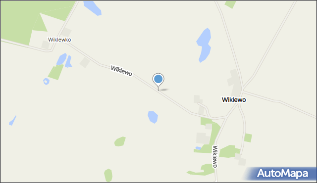 Wiklewo, Wiklewo, mapa Wiklewo